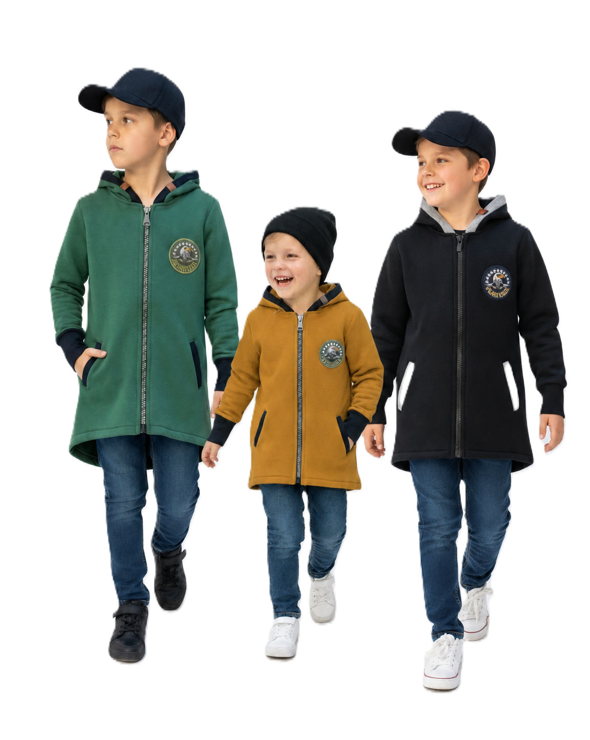 dlhá mikina CARDIGAN-chlapčenská
