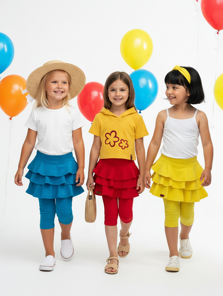 letné  3/4 sukňolegíny